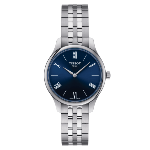 Tissot Tradition 5.5 Lady 31 Stainless Steel / Blue / Bracelet